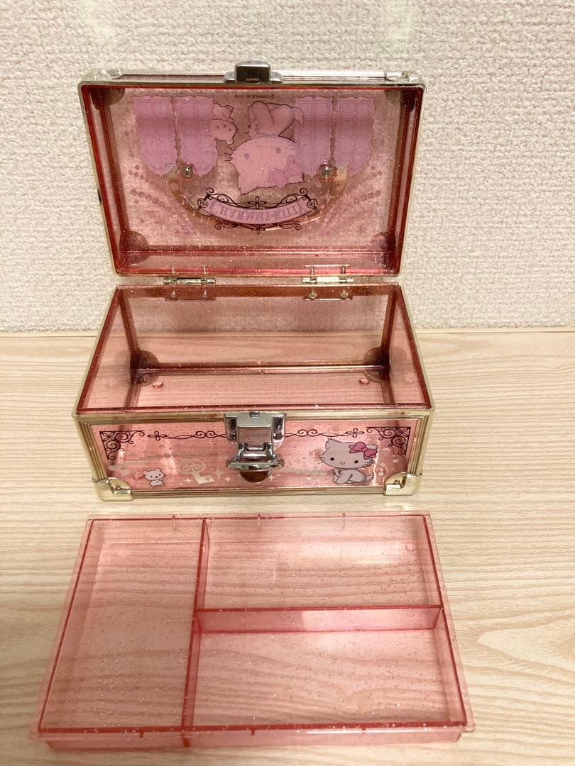 【レア】チャーミーキティ　バニティケース　平成レトロ