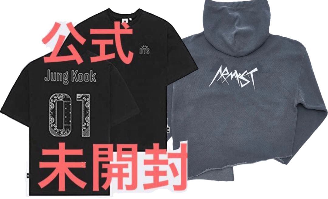 BTS 防弾少年団 JUNGKOOK Tシャツ HOODY ジョングク セット