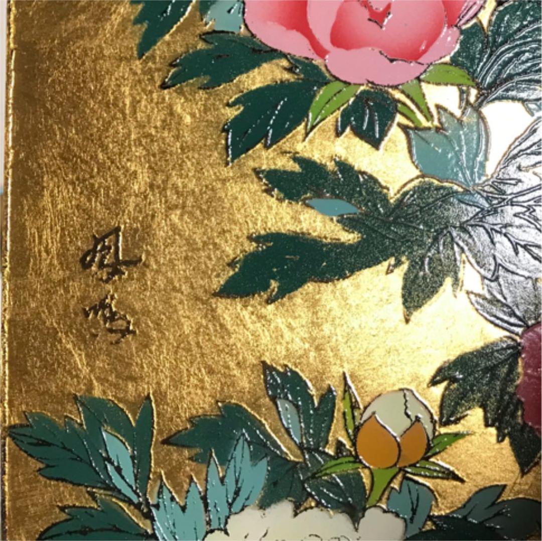 銘品1880年頃製 オールドバカラ ルネサンス様式鳳凰紋様飛鳥唐草紋蓋物