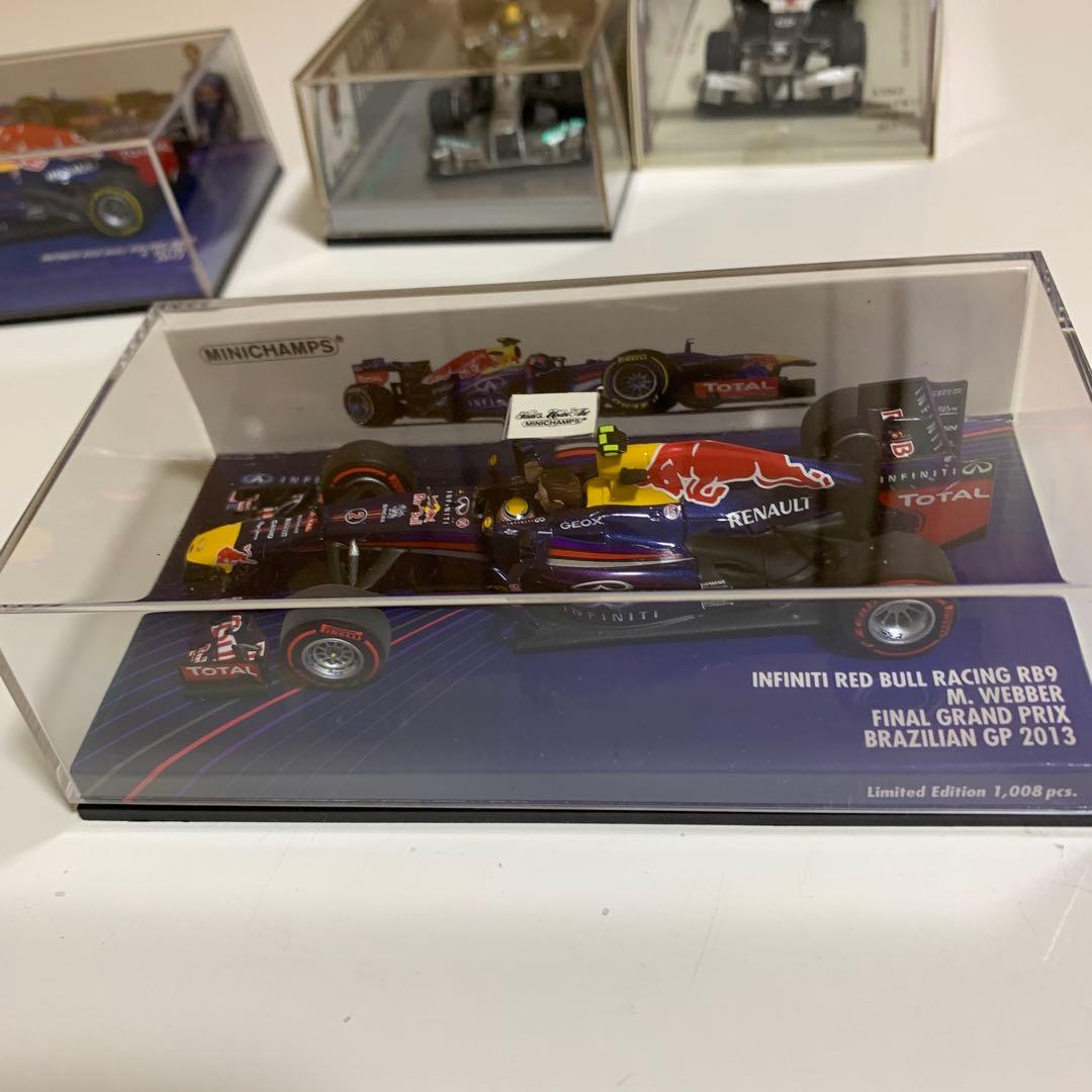 F1 13年ベテル、ウェバー、ハミルトン、ライコネン、ボタス 、5台セットです