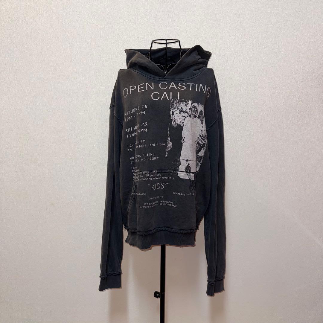 トップス Jaded London Open Casting Black Hoodie