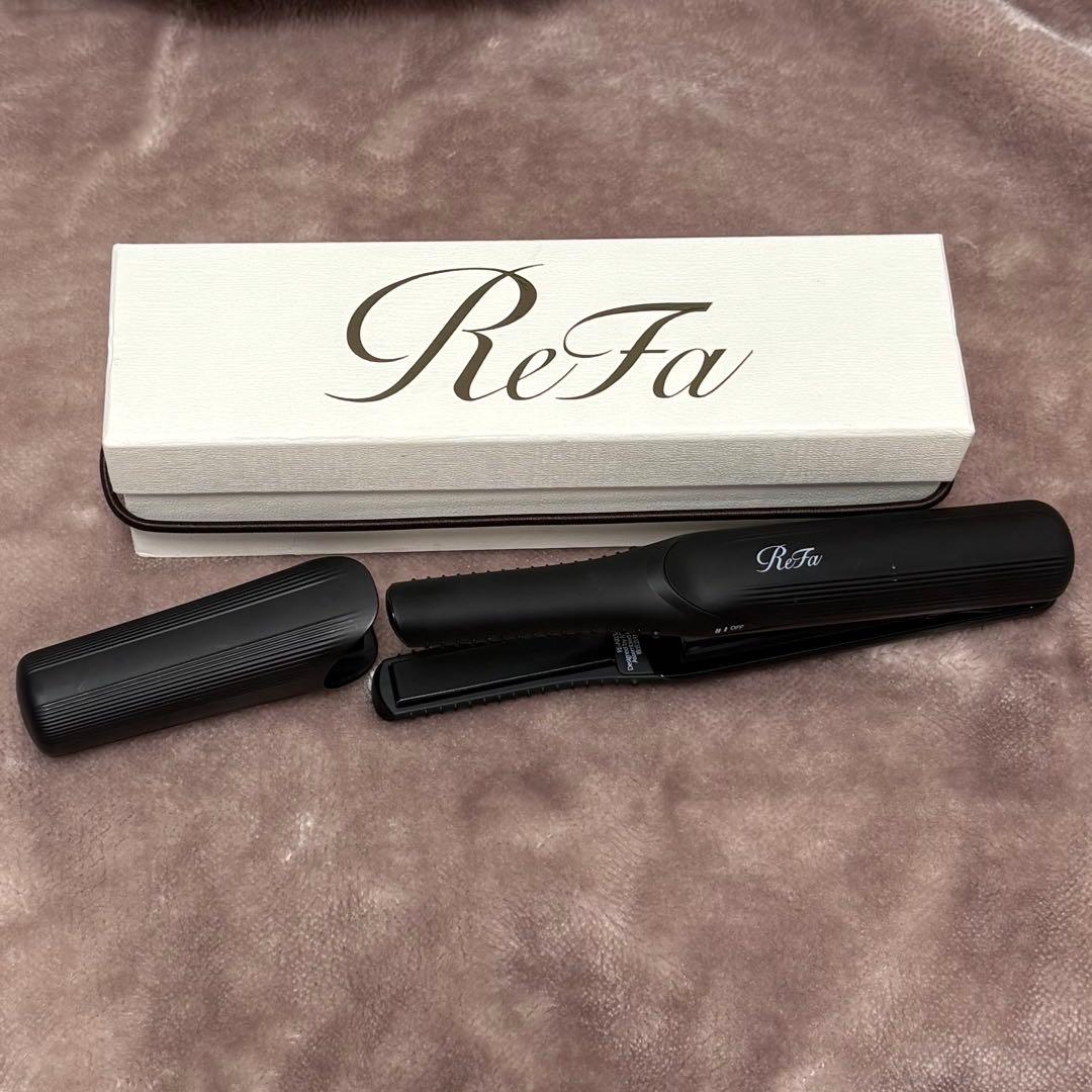 ReFa コードレスヘアアイロン　ストレートヘアアイロン ブラック ReFa ストレートヘアアイロン 黒