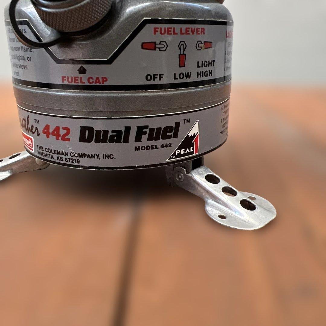 コールマン　フェザー442デュアルフューエルストーブ
