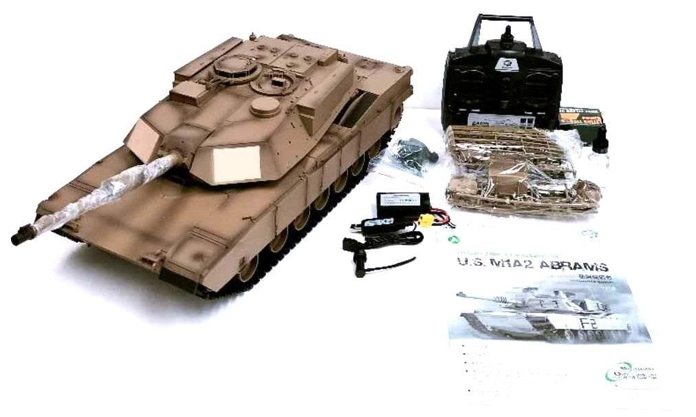 1/16サイズ戦車ラジコン USエイブラムス ヘンロン3918-1基板7.0 - メルカリ