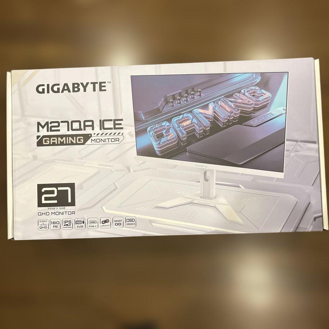 新品未開封GIGABYTE M270A ICE ゲーミングモニター 27インチ - メルカリ
