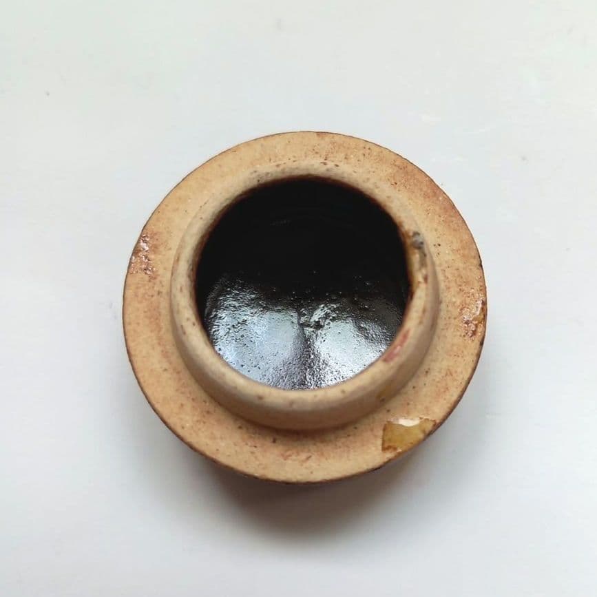 小森忍 山茶窯 インク壺 アンティーク 骨董 北斗窯