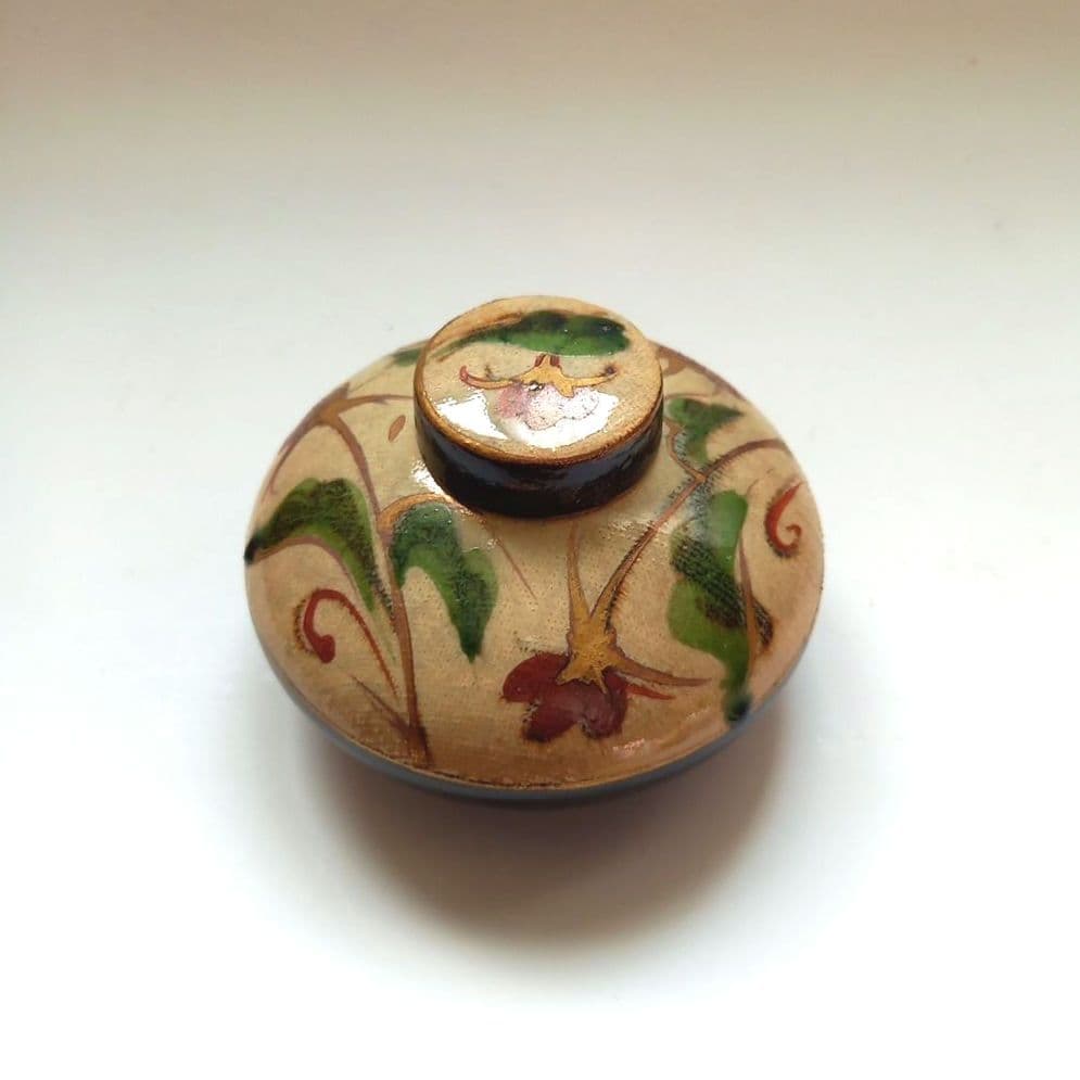 小森忍 山茶窯 インク壺 アンティーク 骨董 北斗窯