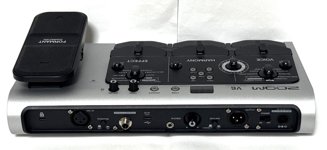 ZOOM V6 ボーカルエフェクト