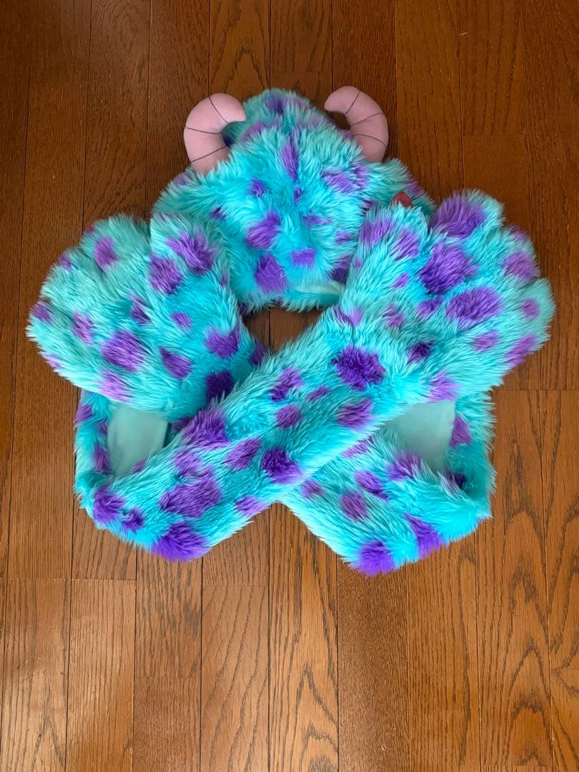 サリー マフラーキャップ ディズニー - メルカリ