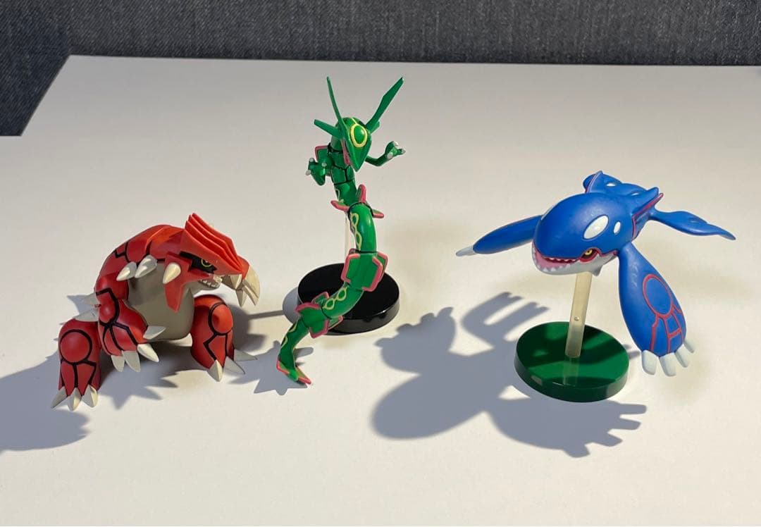ポケモン フィギュア グラードン カイオーガ レックウザ ポケモン