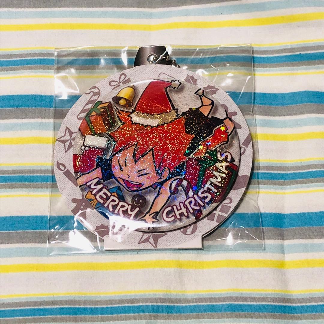 ハイキュー！！クリスマスオーナメント風缶バッジ2019 日向