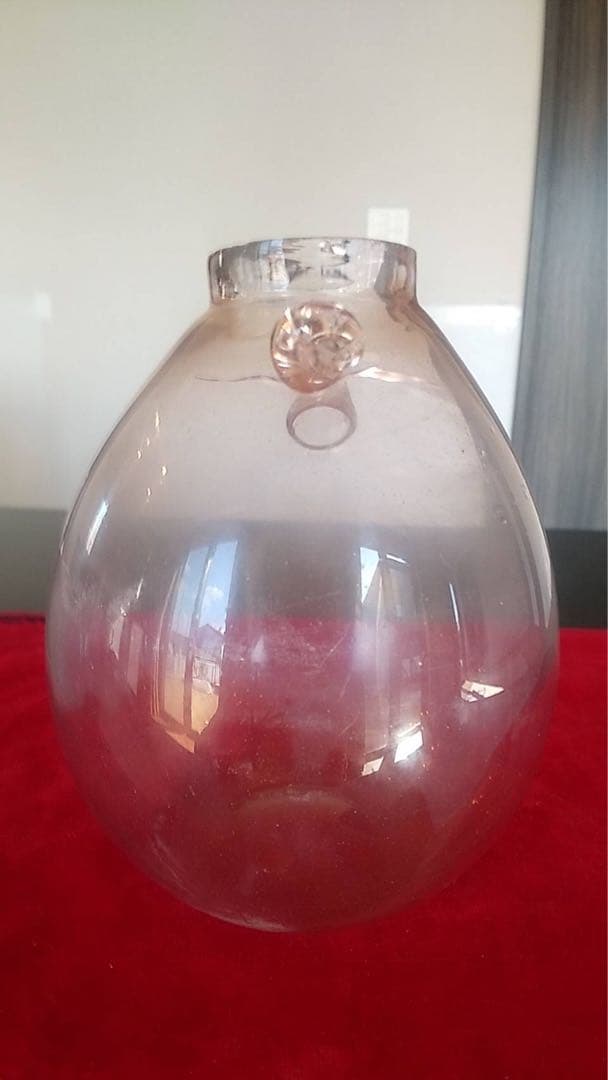 チロリ 酒器 古道具 アンティーク 水注 ちろり 和ガラス 花器 ギャマン