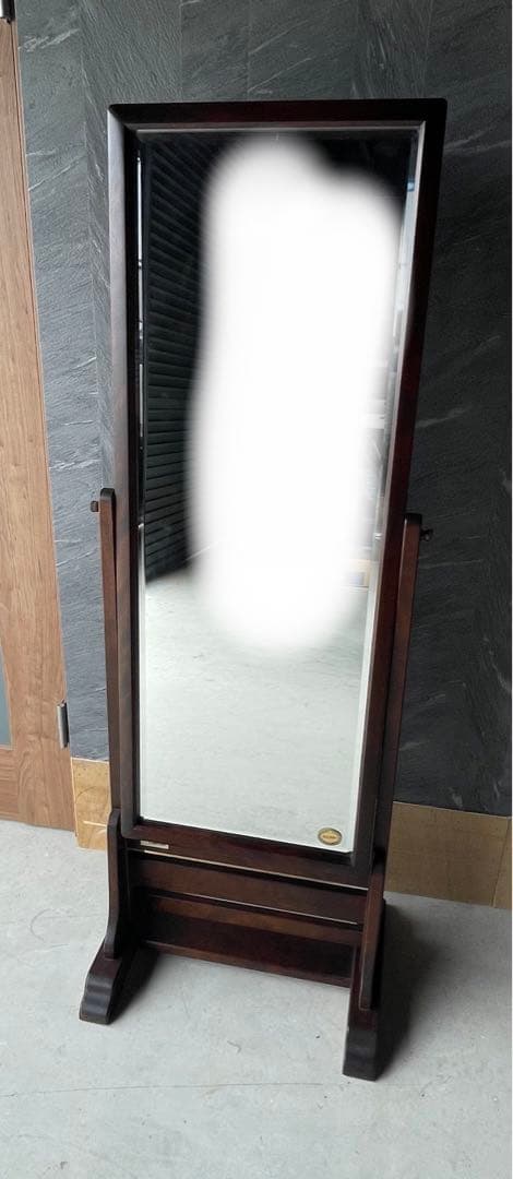 北海道民芸家具 姿見 鏡