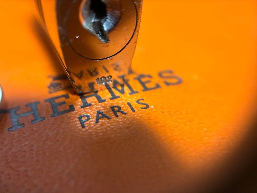 エルメス シルバー カデナ 南京錠 パドロック 鍵 キー NO102 - メルカリ