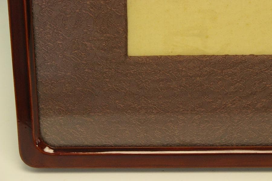 歌舞伎 二代目 市川猿乃助 隈取 額装 希少品 初代 猿翁(ZE446)