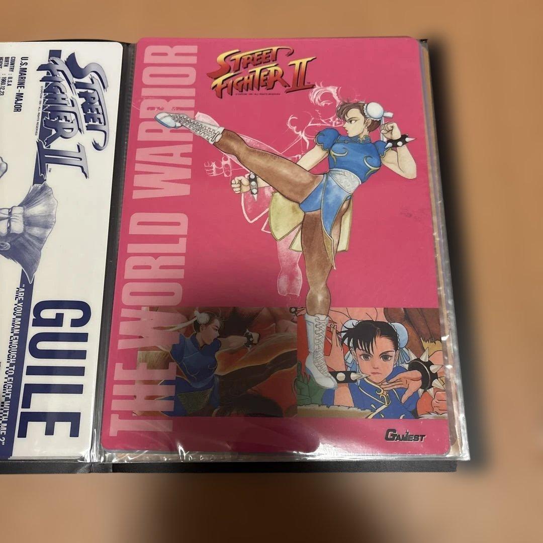 1991年第5回ゲーメスト大賞受賞記念ストリートファイター2下敷き