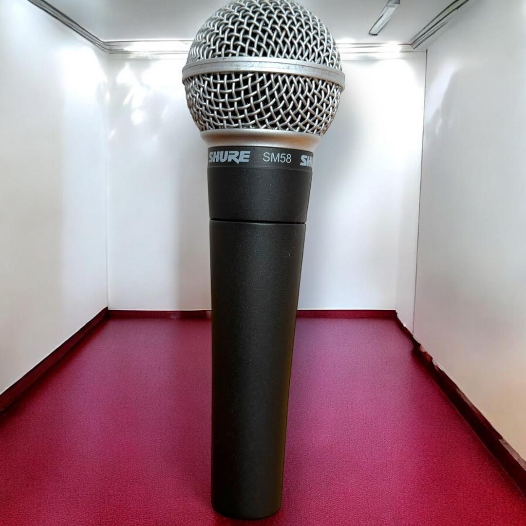 ☆未使用品 SHURE SM58 LCE ダイナミックマイク スイッチなし