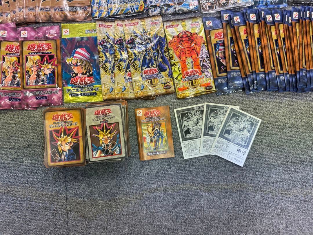 遊戯王　空ボックス　空パック　缶　ゲーム　まとめ　ビギナーズパック