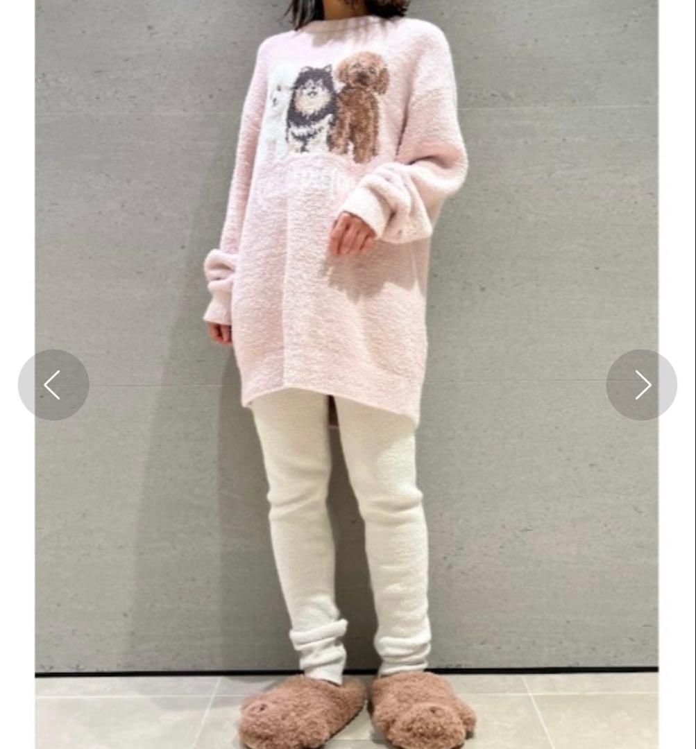 gelato pique 犬刺繍 ルームウェアセット　新品