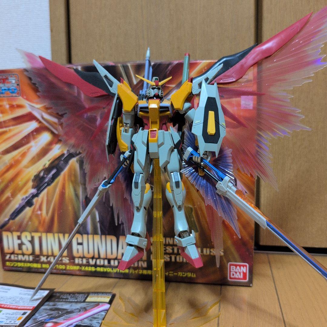 MGデスティニーガンダムハイネ専用機ミキシング＋デスティニーガンダムジャンク