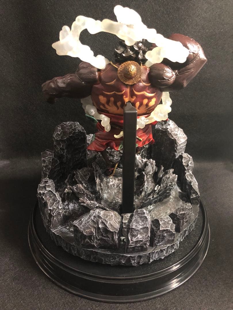 ワンピース☆ルフィ☆ギア4☆リペイントフィギュア☆KING OF ARTIST