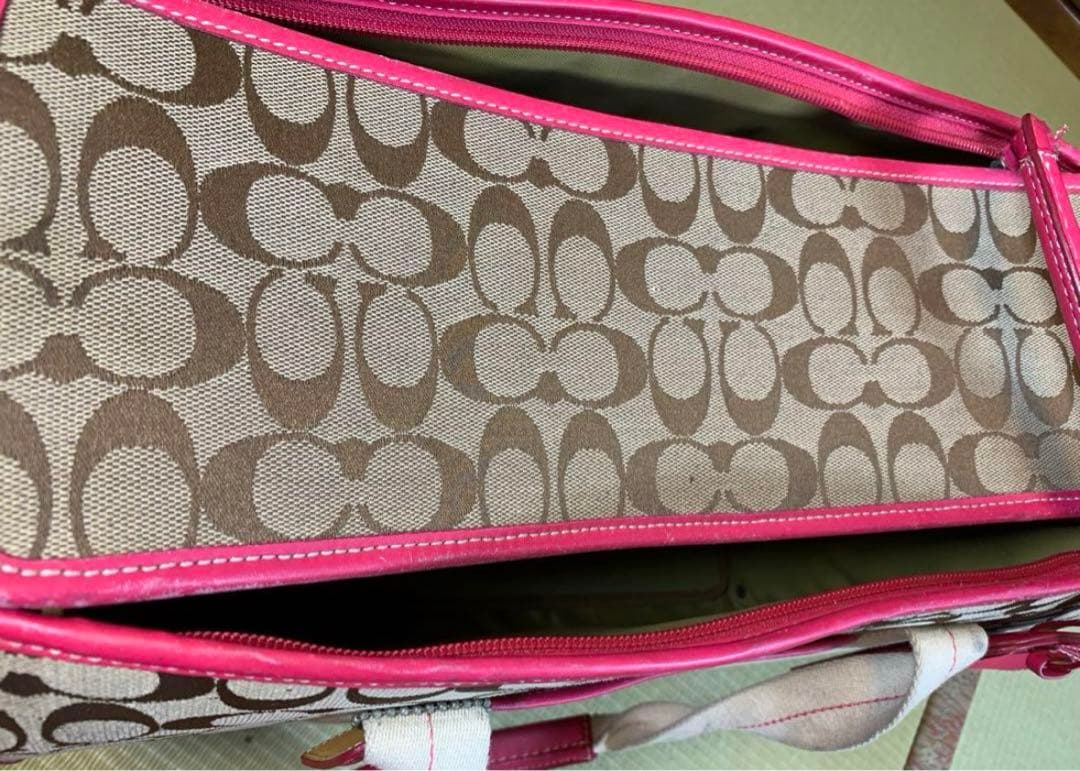 激レア】Coach キャリーバッグ ペット用 ペットキャリー キャリー