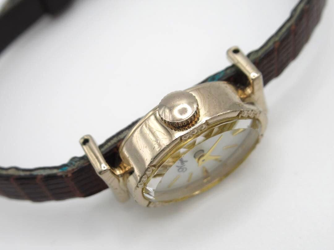 NOJESS ノジェス 腕時計 オーバルジュエリーウォッチフェイス レディース