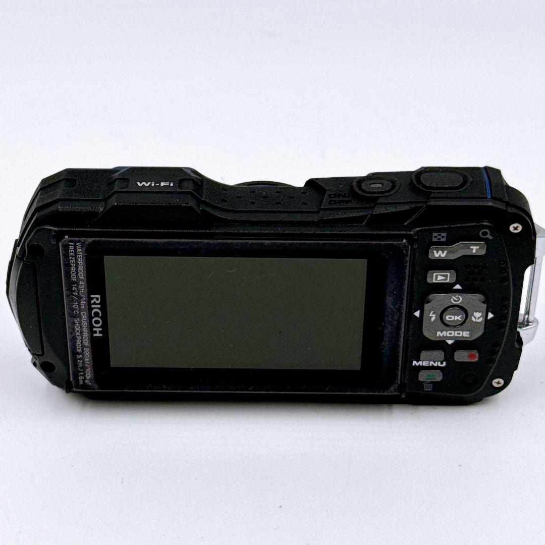 RICOH WG-40W 防水デジタルカメラ 青 - メルカリ
