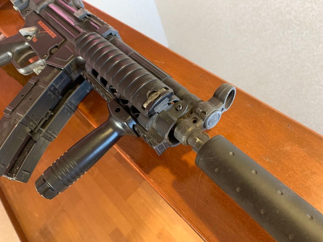 MP5 R.A.S 電動ガン ブラック サイレンサー付き