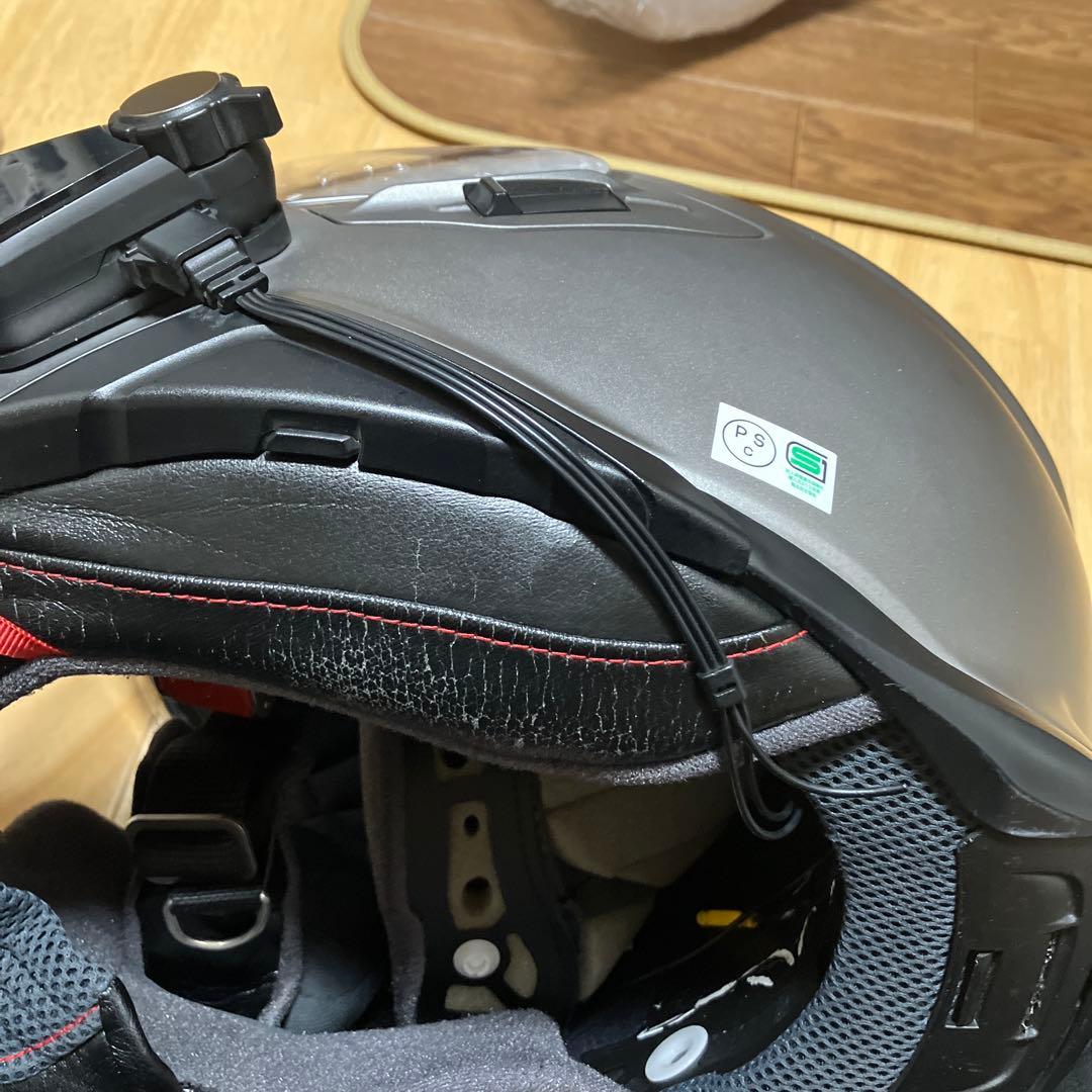 SHOEI フルフェイスヘルメット gt-air2、インカム、収納袋付き