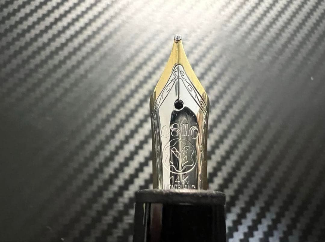 美品 モンブラン ヘミングウェイ芯 ル・グラン 146 中白 B 万年筆