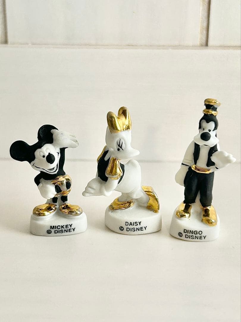 ミッキーと仲間たち フェーブ 陶器 フェーヴ フランス製 フィギュア