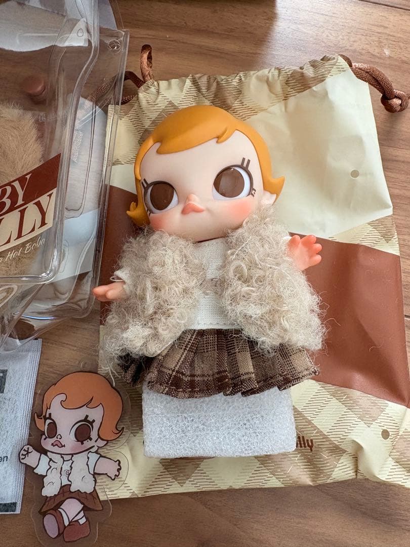 Baby Molly Winter Fit Checkぬいぐるみペンダント - メルカリ