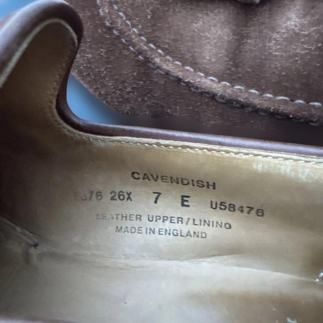 crockett&Jones キャベンディッシュ　スエードタッセルローファー