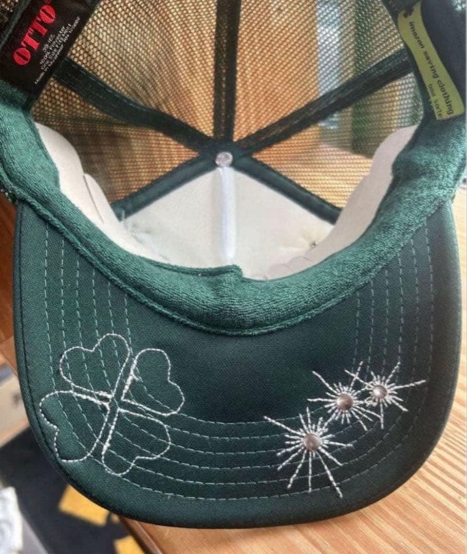 imozonsavingclothing キャップ ダークグリーン mikado - メルカリ