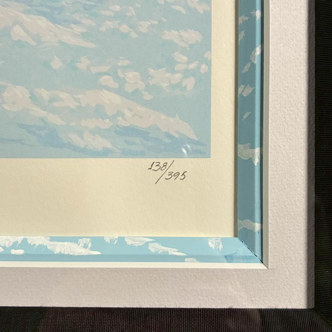 美品 シム・シメール「魔法」シルクスクリーン 大作 直筆サイン入 作品保証書有