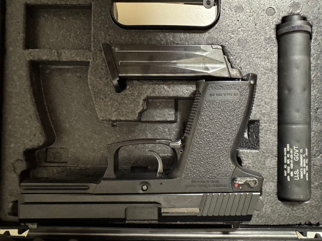 お盆限定セール　ksc ソーコム　ガスブローバック　ガンケース　サイレンサー