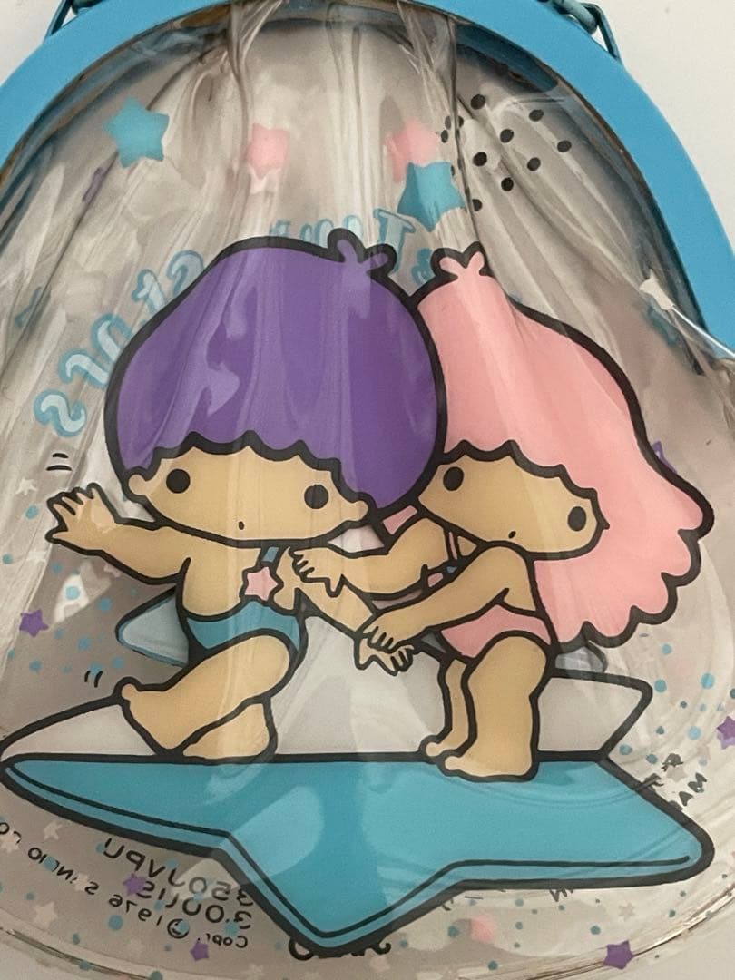 キキララ がま口 ケース 1976 サンリオ レトロ リトルツインスターズ