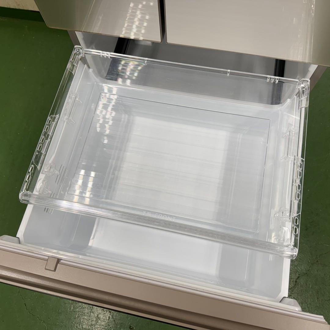 91 パナソニック　大型冷蔵庫　406L 400L強　小型　家庭用　自動製氷