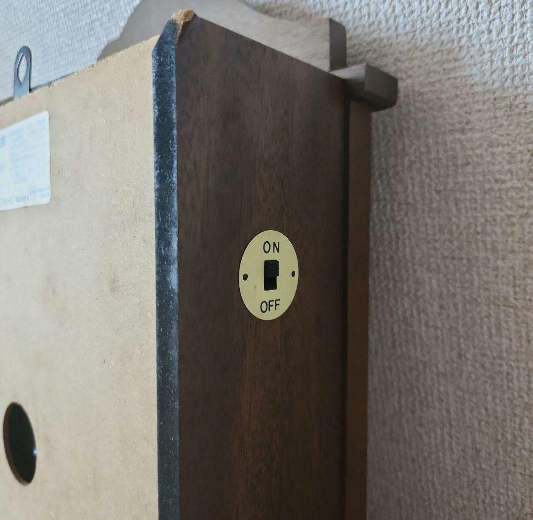 CITIZEN クラシック ボンボン時計 柱時計 掛時計 振子時計 電池式 時計