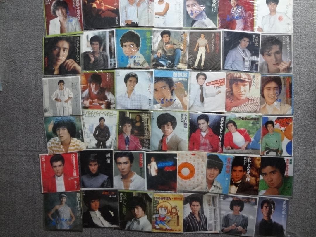 郷ひろみ CBSソニーシングルレコード 42枚セット - ミュージシャン