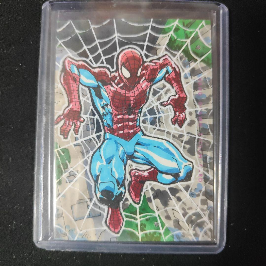 MARVELスパイダーマンスケッチカード