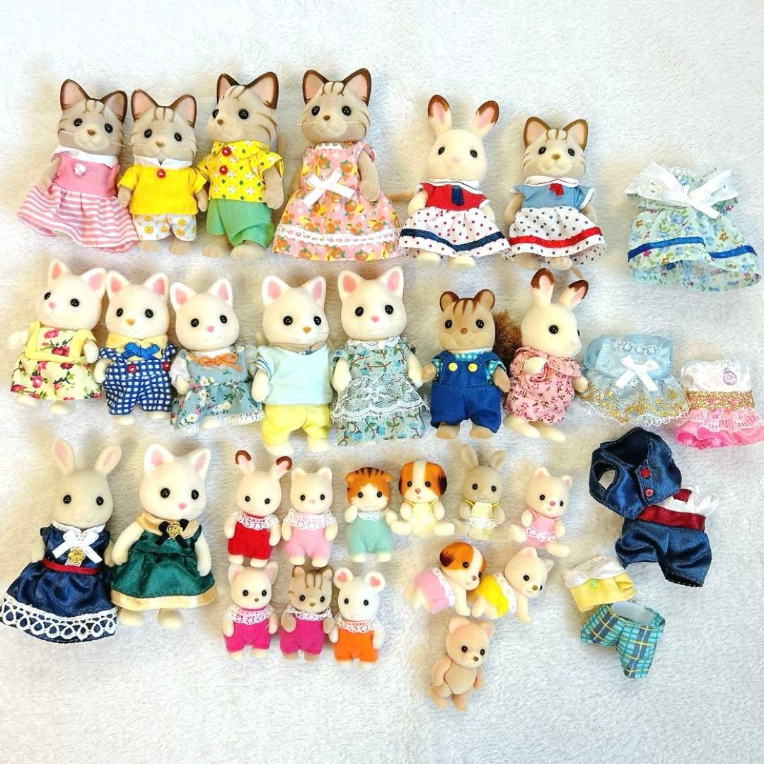 シルバニアファミリー人形 セット 27体 まとめ売り 赤ちゃん