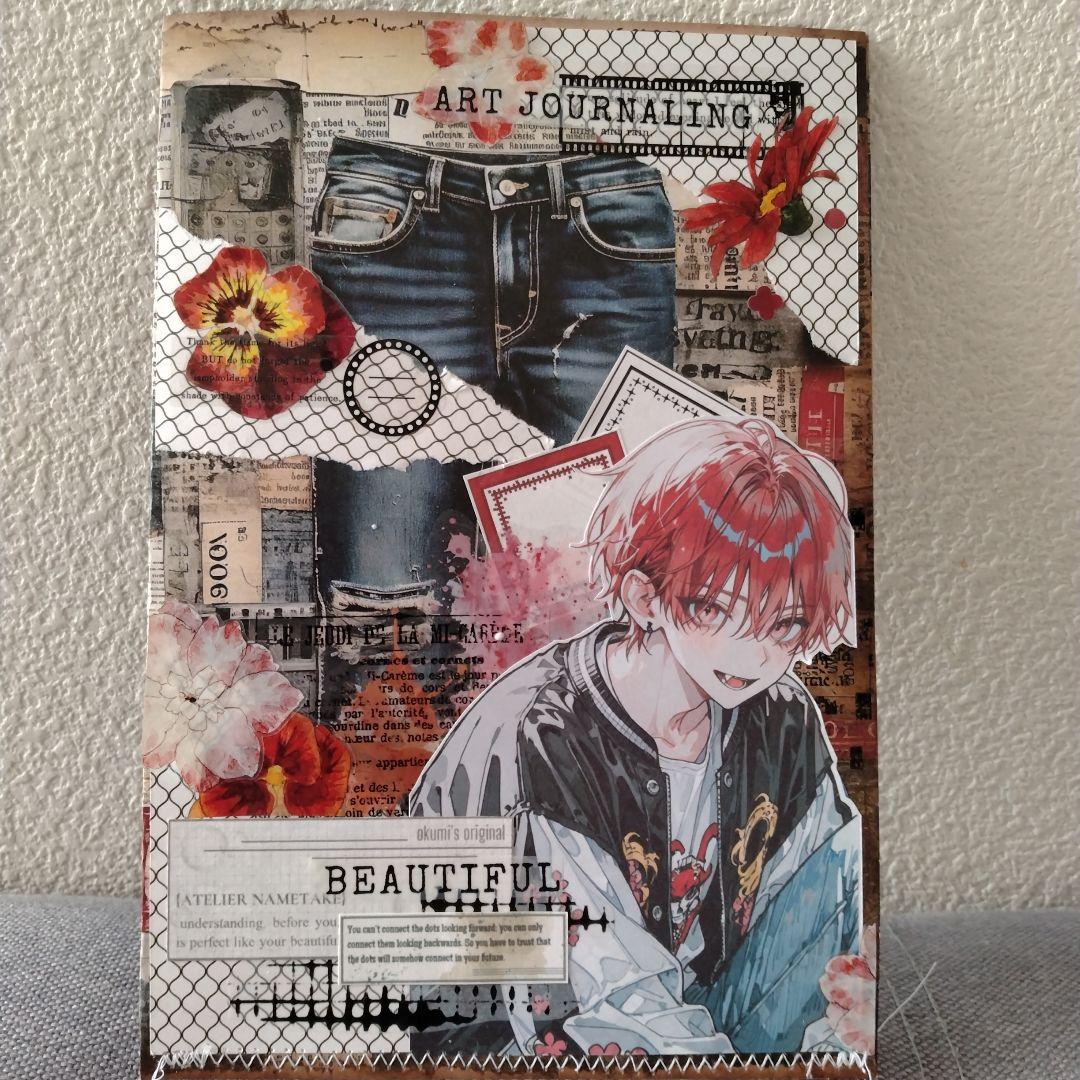 おすそ分け 平袋 コラージュ素材 男の子 - メルカリ