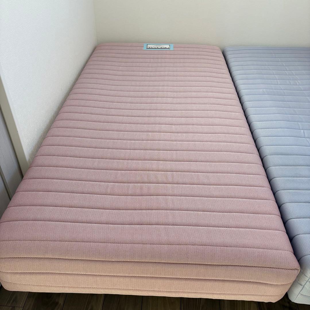 のんきち♡フランスベッド　脚付きマットレス　ベッド　シングル