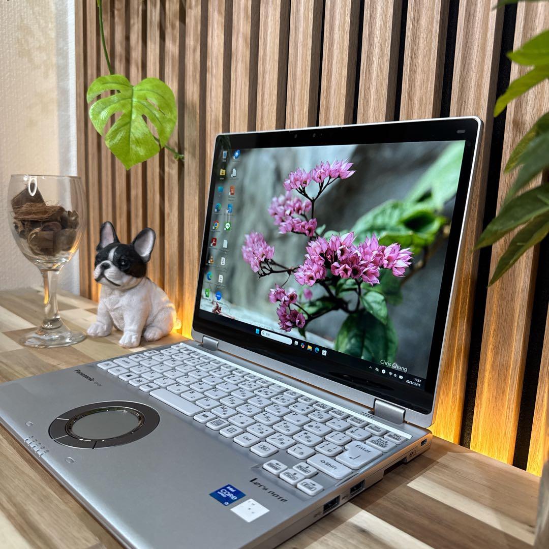 希少タッチパネル式‼️Let´s note QV1☘LTE☘2in1ノートパソコン