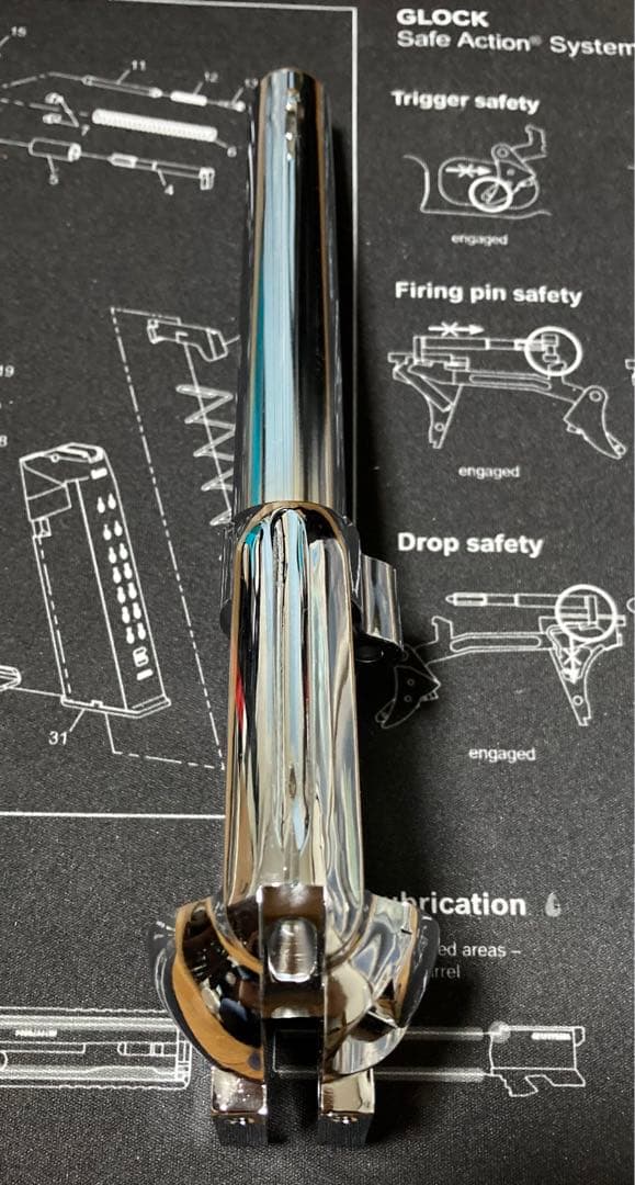 大空　新品未使用 HWS SAA シルバー アーティラリー バレルフレーム