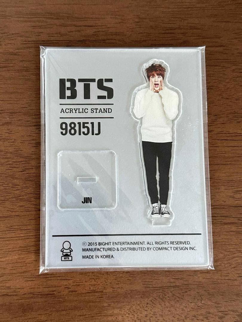 BTS 公式　アクリルスタンド　ソクジン　 9点