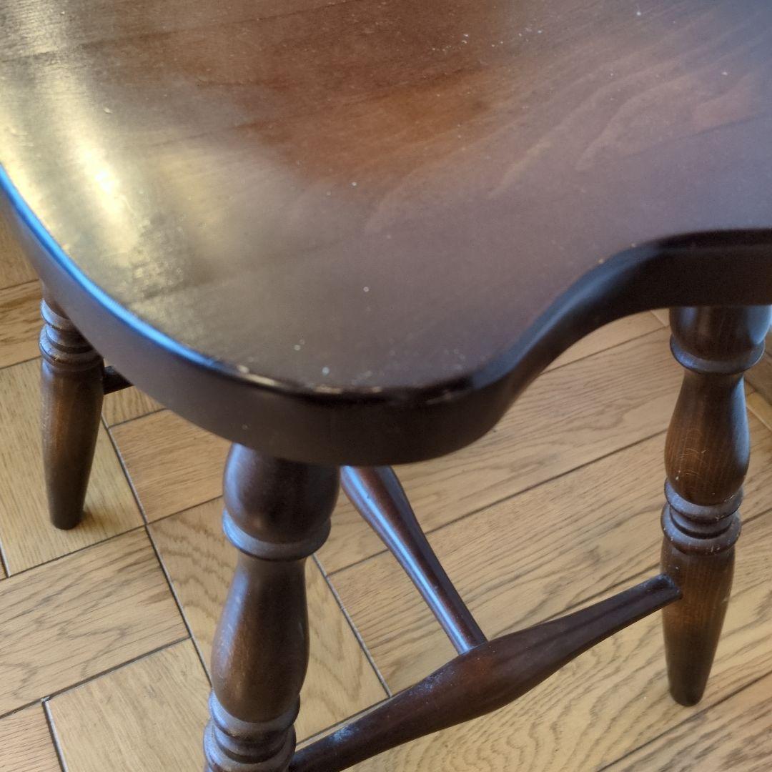 キツツキ スツール 飛騨産業 レトロ ダイニング ベンチ 店舗 什器 カフェ