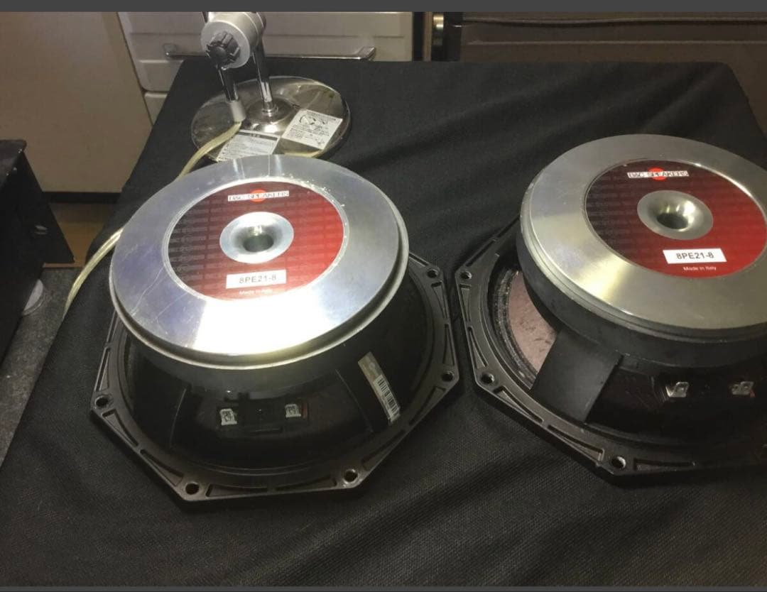 B & C SPEAKERS 8PE21-8 20センチユニット 動作品ペア